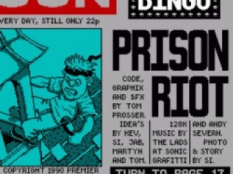 Prison Riot (1990)(Players Premier Software)[128K] Rom